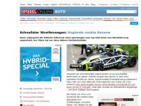 Bild zum Artikel: Schnellster Streifenwagen: Englands nackte Kanone