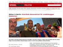 Bild zum Artikel: Aktion in Berlin: Guardiola demonstriert für unabhängiges Katalonien