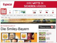 Bild zum Artikel: Bei Facebook der Hit - Die Smiley-Bayern