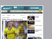 Bild zum Artikel: Medien: Reus vor Wechsel zu Barca