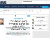 Bild zum Artikel: BVB-Neuzugang Immobile glänzt bei Italiens WM-Generalprobe