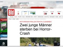 Bild zum Artikel: Zwei Männer sterben bei Horror-Crash