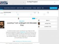 Bild zum Artikel: Juventus Turin verlängert mit Altmeister Pirlo