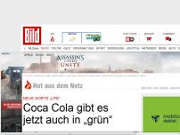 Bild zum Artikel: Ach du grüne Dose! - Wie sieht diese Cola denn aus?