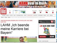 Bild zum Artikel: LAHM „Werde Karriere bei Bayern beenden“