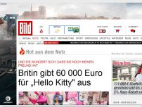 Bild zum Artikel: Single wegen Sucht - Britin gibt 60 000 Euro für „Hello Kitty'-Artikel aus