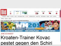 Bild zum Artikel: „Eine Schande!“ - Kroaten-Trainer Kovac pestet gegen den Schiri