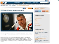 Bild zum Artikel: Emotionaler WM-Moment - 
'Ich will Michael herzlich grüßen'