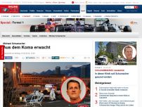 Bild zum Artikel: Michael Schumacher liegt nicht mehr im Koma - Er hat die Klinik in Grenoble bereits verlassen