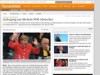 Bild zum Artikel: „Leer-Flug“ nach Brasilien: Aufregung um Merkels WM-Abstecher