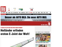 Bild zum Artikel: Holländer erfinden ersten E-Joint der Welt!