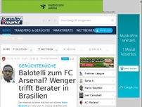 Bild zum Artikel: Balotelli zum FC Arsenal? Wenger trifft Berater in Brasilien