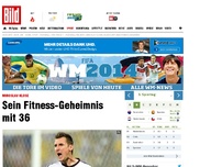 Bild zum Artikel: Miroslav Klose - Sein Fitness-Geheimnis mit 36 Jahren