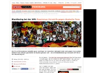 Bild zum Artikel: Blackfacing bei der WM: Rassismus-Vorwürfe gegen deutsche Fans