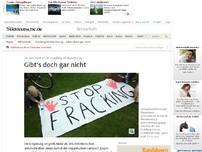 Bild zum Artikel: Fracking im Bundestag: Gibt's doch gar nicht