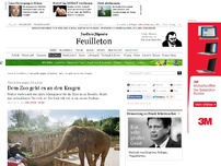Bild zum Artikel: Tierrechte gegen Schaulust: Dem Zoo geht es an den Kragen