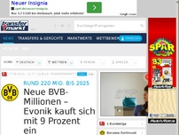 Bild zum Artikel: Neue BVB-Millionen – Evonik kauft sich mit 9 Prozent ein