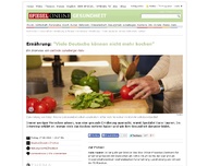 Bild zum Artikel: Ernährung: 'Viele Deutsche können nicht mehr kochen'
