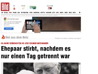 Bild zum Artikel: Nach 68 Jahren Ehe - Ehemann stirbt zehn Stunden nach Ehefrau