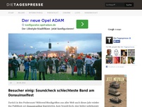 Bild zum Artikel: Besucher einig: Soundcheck schlechteste Band am Donauinselfest