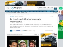 Bild zum Artikel: Mord an Schülern: In Israel sind offenbar immer die Opfer schuld