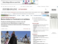 Bild zum Artikel: Europäischer Gerichtshof für Menschenrechte: 
			  Burka-Verbot in Frankreich ist rechtens