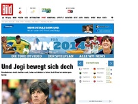Bild zum Artikel: WM-Taktik - Und Jogi bewegt sich doch