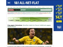 Bild zum Artikel: Sieg gegen Kolumbien: Brasilien steht im Traum-Halbfinale gegen Deutschland