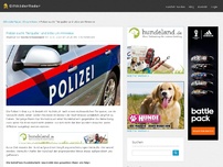 Bild zum Artikel: Polizei sucht Tierquäler und bitte um Hinweise