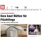 Bild zum Artikel: Ikea baut Hütten für Flüchtlinge