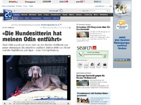 Bild zum Artikel: Zürcher Goldküste: «Die Hundesitterin hat meinen Odin entführt»