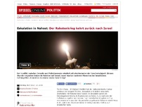 Bild zum Artikel: Eskalation in Nahost: Der Raketenkrieg kehrt zurück nach Israel