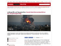 Bild zum Artikel: Luftangriffe auf Gazastreifen: Israel tötet Extremistenführer bei Vergeltungsschlag