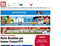 Bild zum Artikel: Spassvideo: So war es wirklich - Hatte Brasilien gar keinen Torwart?!?!