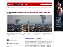 Bild zum Artikel: Gaza-Konflikt: Israels Militär zerstört Moschee, Hamas feuert auf Tel Aviv