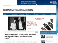 Bild zum Artikel: Nato-Experte: „Aus Sicht der USA ist Deutschland ein besetztes Land“