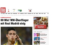 Bild zum Artikel: Kolumbiens Rodriguez - 80 Mio! WM-Überflieger mit Real Madrid einig