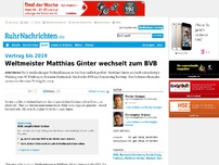 Bild zum Artikel: Weltmeister Matthias Ginter wechselt zum BVB