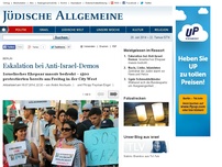 Bild zum Artikel: Eskalation bei Anti-Israel-Demos