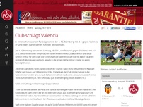 Bild zum Artikel: Club schlägt Valencia