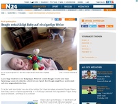 Bild zum Artikel: Nach Spielzeugklau - 
Beagle entschädigt Baby auf einzigartige Weise