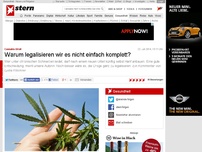 Bild zum Artikel: Cannabis-Urteil: Warum legalisieren wir es nicht einfach komplett?