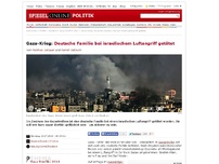 Bild zum Artikel: Gaza-Krieg: Deutsche Familie offenbar bei israelischem Luftangriff getötet