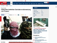 Bild zum Artikel: Irak - Islamisten befehlen Genitalverstümmelung von Frauen