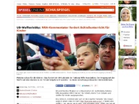 Bild zum Artikel: US-Waffenlobby: NRA-Kommentator fordert Schießunterricht für Kinder