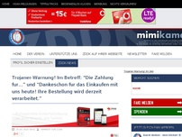 Bild zum Artikel: Trojaner-Warnung! Im Betreff: “Die Zahlung fur…” und “Dankeschon fur das Einkaufen mit uns heute! Ihre Bestellung wird derzeit verarbeitet.”