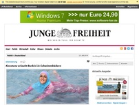 Bild zum Artikel: Konstanz erlaubt Burkini in Schwimmbädern
