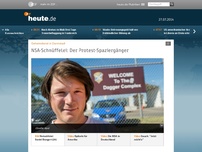 Bild zum Artikel: NSA-Schnüffelei: Der Protest-Spaziergänger