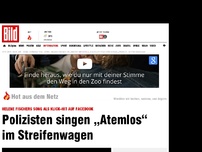 Bild zum Artikel: Facebook-Klick-Hit - Polizisten singen „Atemlos“