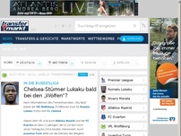 Bild zum Artikel: Chelsea-Stürmer Lukaku bald bei den „Wölfen“?